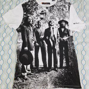 Ben Sherman The Beatles All Over Print T Shirt